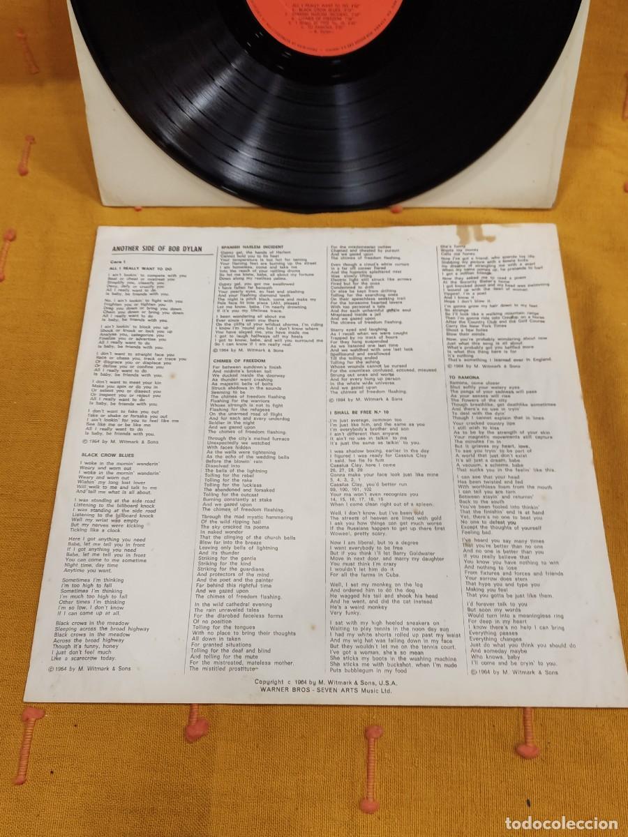 Discos de vinilo: Lp Another side of Bob Dylan - Foto 3