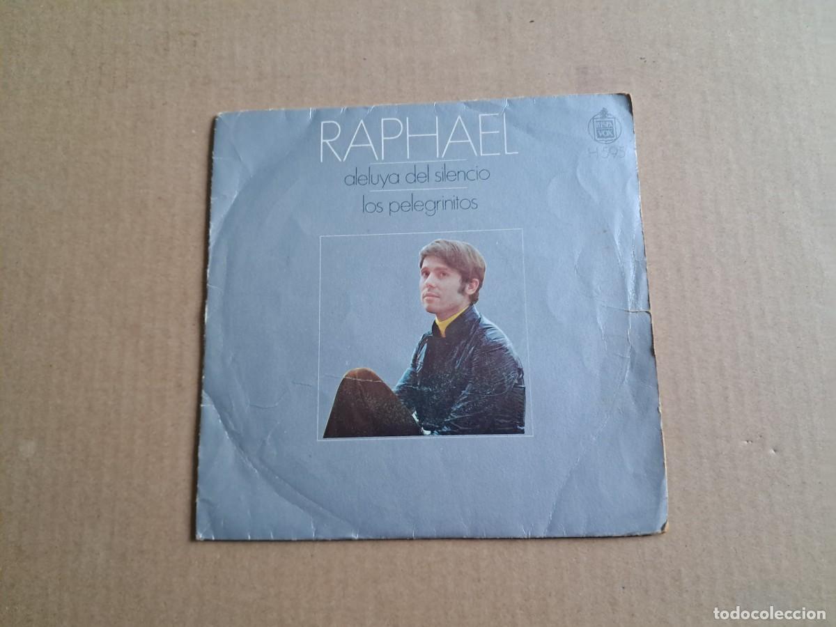 Discos de vinilo: RAPHAEL - DELUYA DEL SILENCIO SINGLE 1970 - Foto 1
