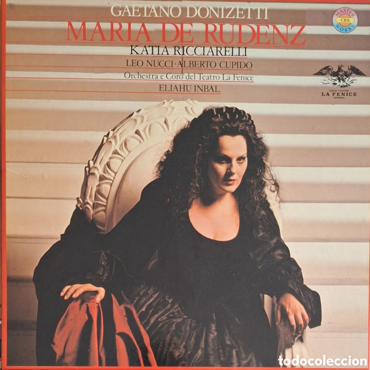 Discos de vinilo: Caja Mar&iacute;a de Rudenz. G. Donizetti - Foto 1