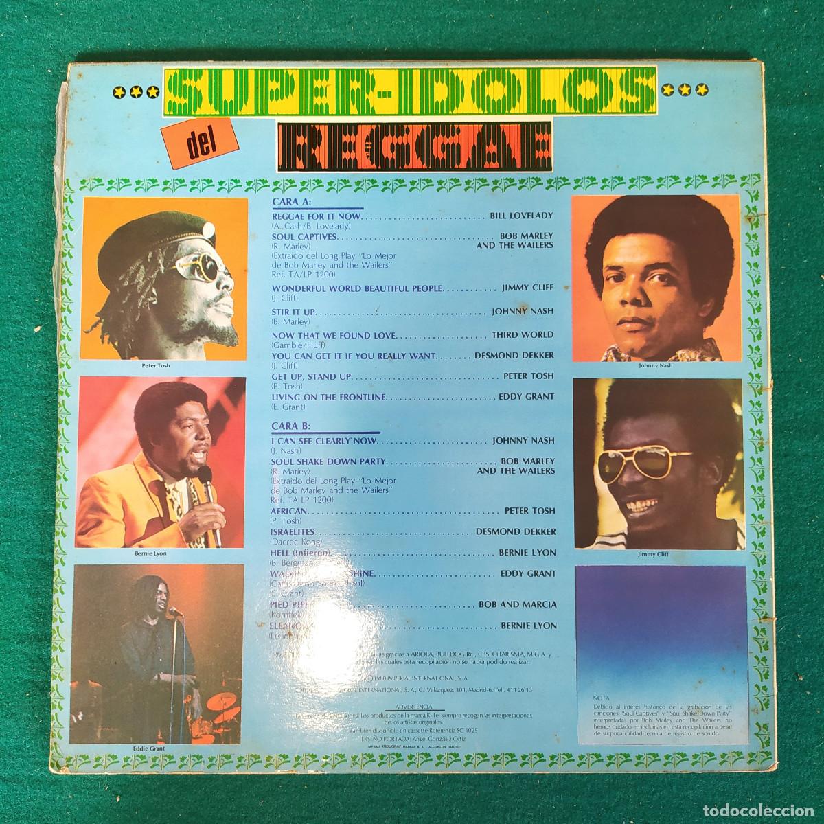 Discos de vinilo: Super~Idolos Del Reggae - Foto 2