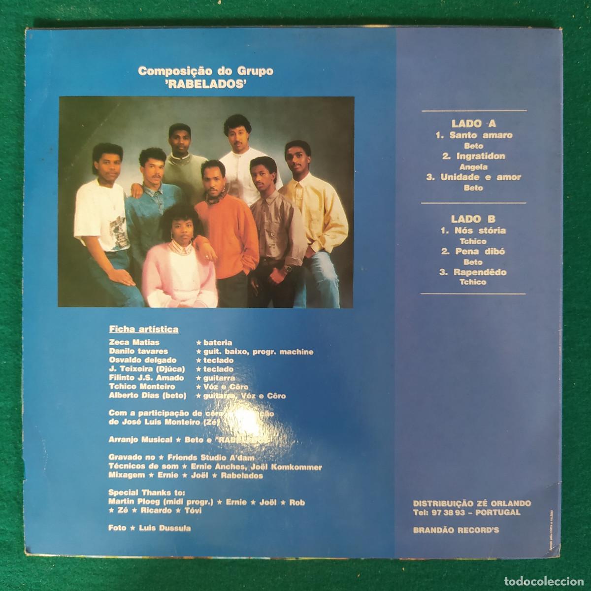 Discos de vinilo: Rabelados &ndash; Unidade E Amor - Foto 2