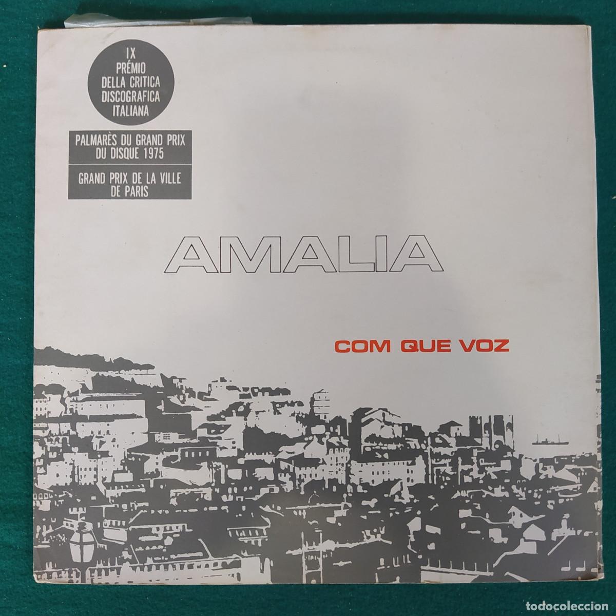 Discos de vinilo: Amalia&ndash; Com Que Voz . - Foto 1