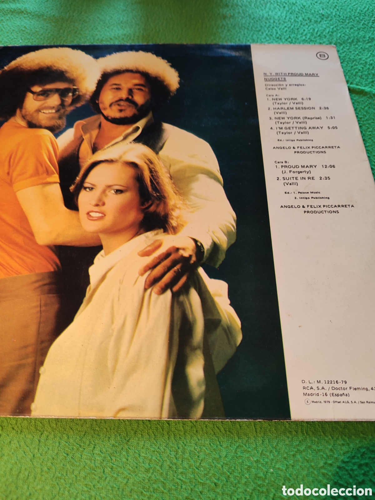 Discos de vinilo: Nuggets - N.Y. Whit Proud Mary - Foto 2