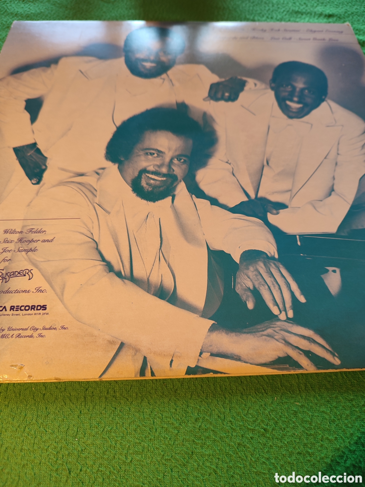 Discos de vinilo: The Crusaders - Rhapsody and Blues - Foto 3