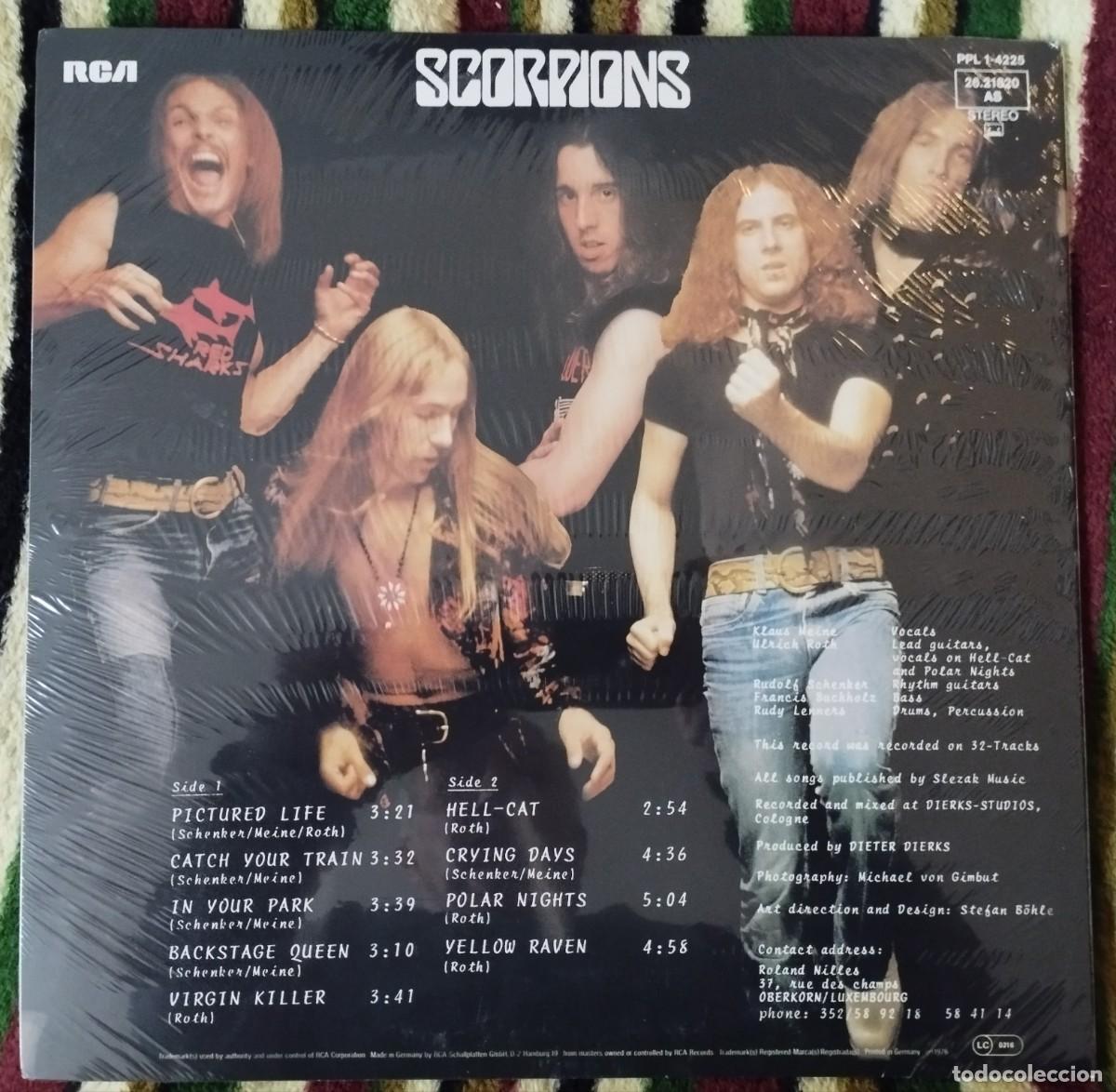 Discos de vinilo: Scorpions Virgin Killer , Picture disc, sealed. - Foto 2