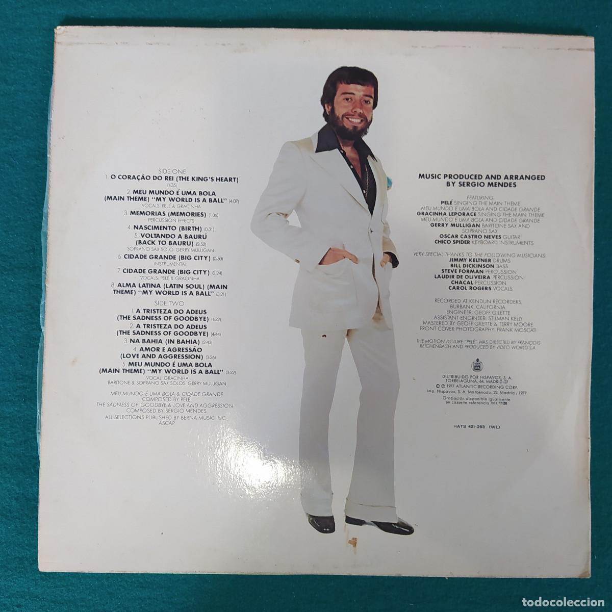 Discos de vinilo: S&eacute;rgio Mendes &ndash; Pel&eacute; (Banda Original De La Pel&iacute;cula) - Foto 2
