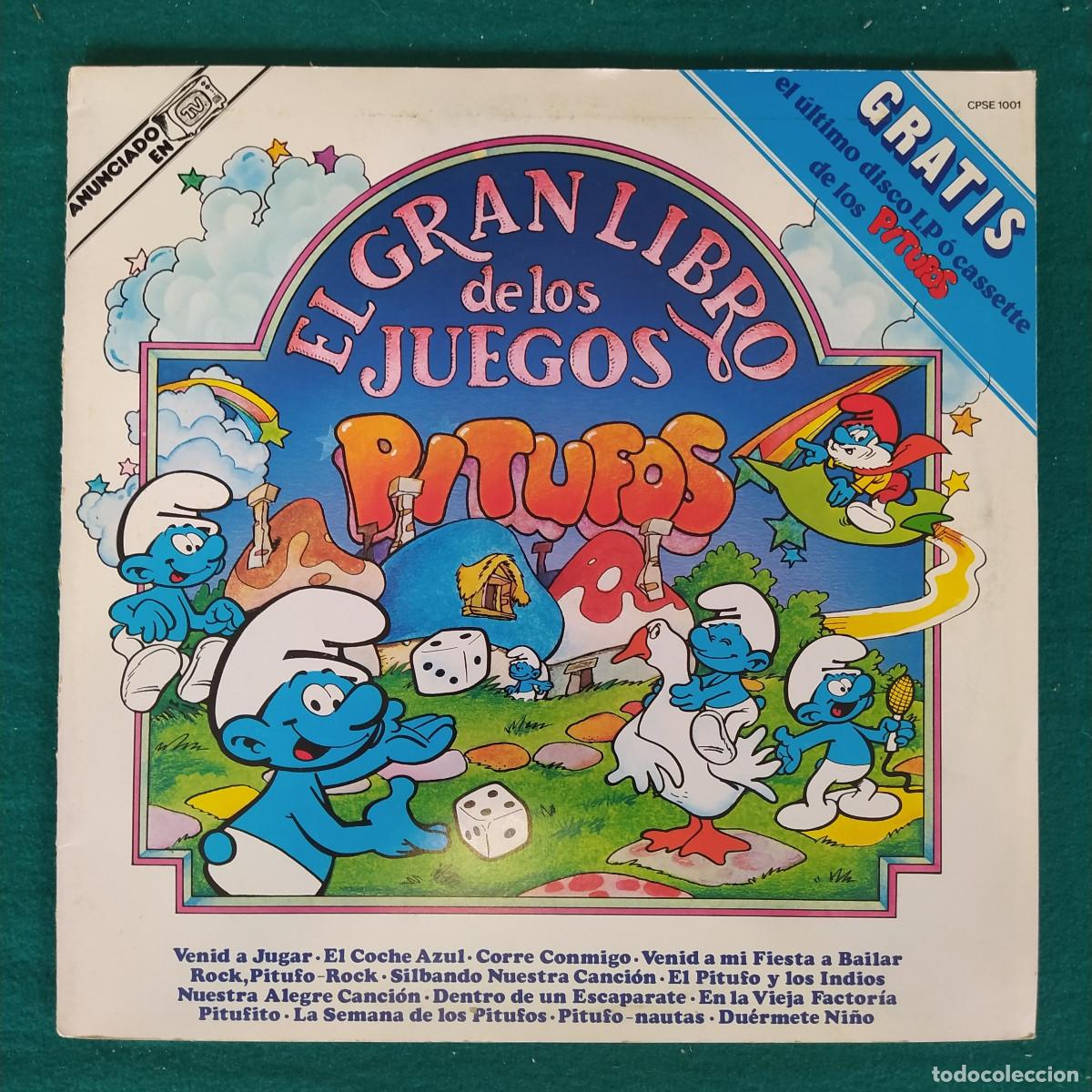 Discos de vinilo: Los Pitufos* &ndash; El Gran Libro De Los Juegos Pitufos - Foto 1