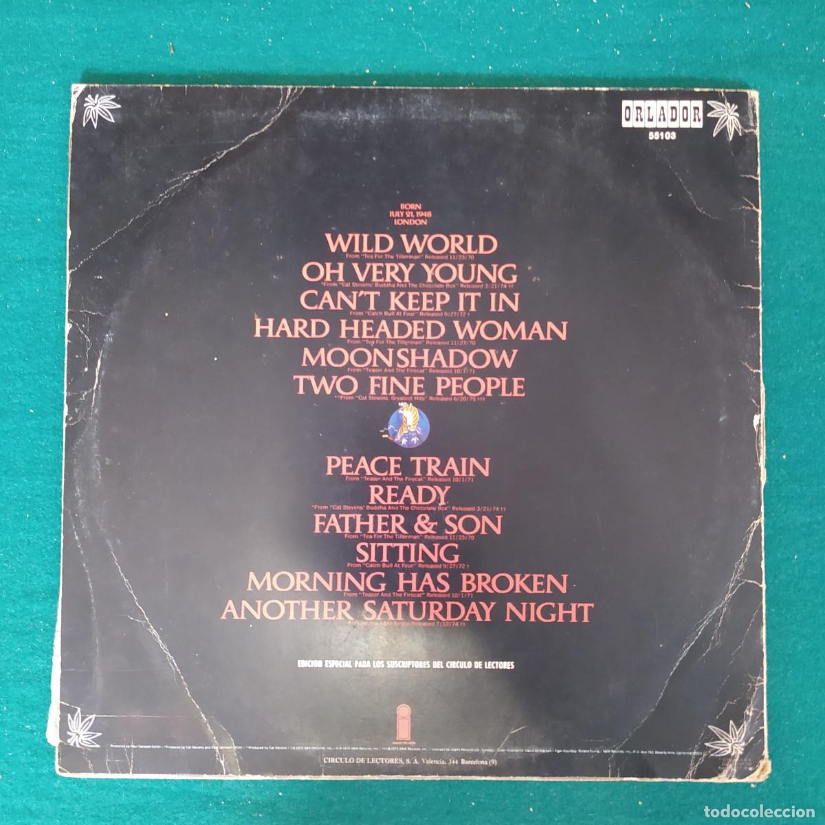 Discos de vinilo: Cat Stevens &ndash; Cat Stevens Greatest Hits - Foto 2
