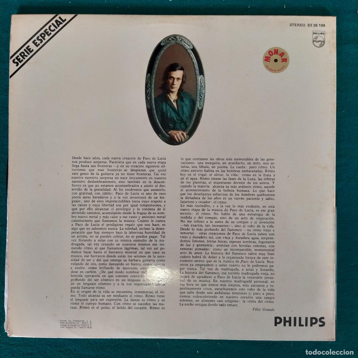 Discos de vinilo: Paco De Luc&iacute;a &ndash; Almoraima - Foto 2