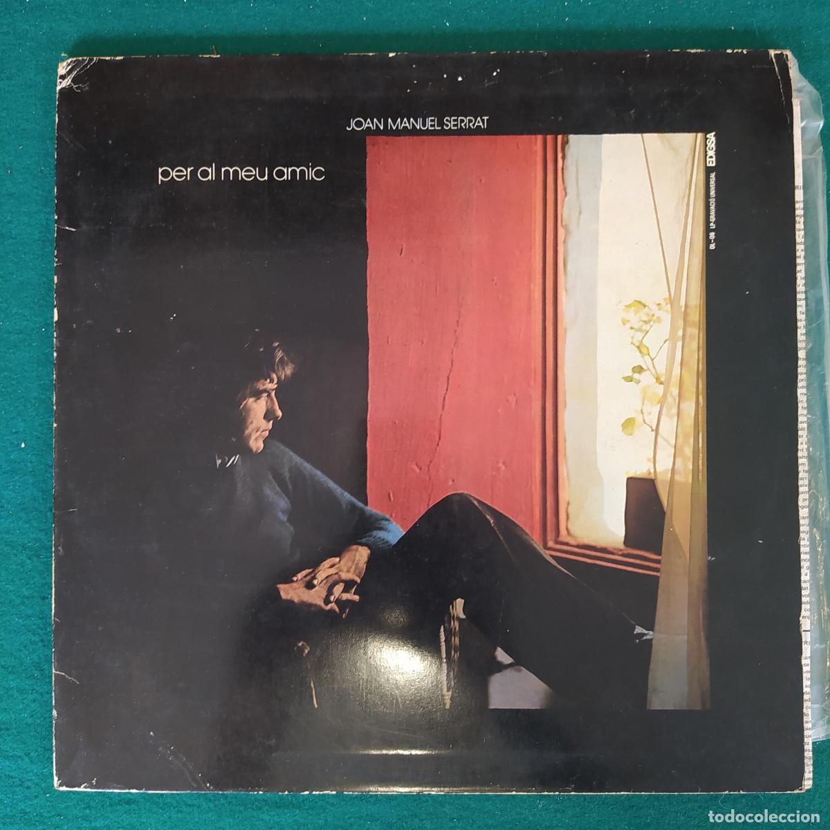 Discos de vinilo: Joan Manuel Serrat &ndash; Per Al Meu Amic - Foto 1