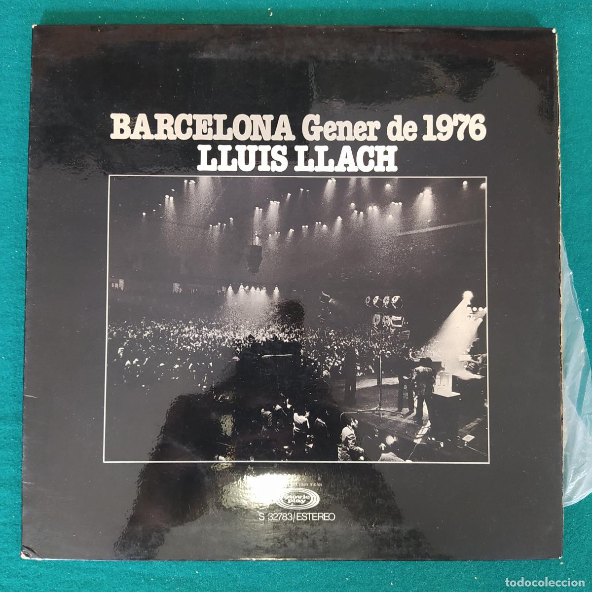 Discos de vinilo: Llu&iacute;s Llach &ndash; Barcelona Gener De 1976 - Foto 1