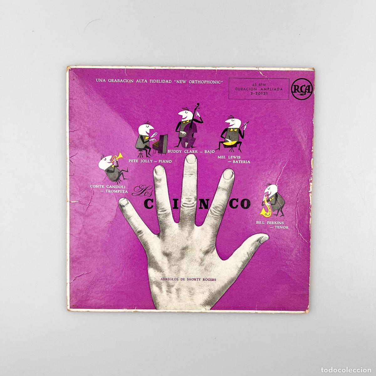 Discos de vinilo: EP. Los Cinco. Como la primavera +3 (VG/VG+) - Foto 1