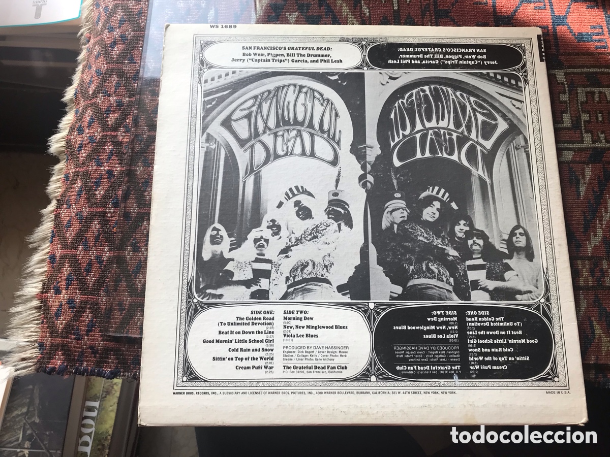 Discos de vinilo: Grateful Dead. Lp de m&uacute;sica - Foto 2
