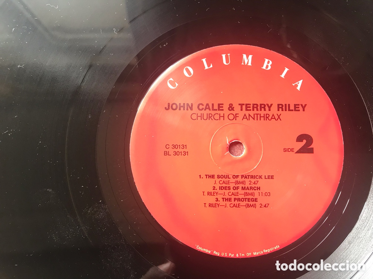 Discos de vinilo: Church anthrax. Terry Riley, John Cale - Foto 8
