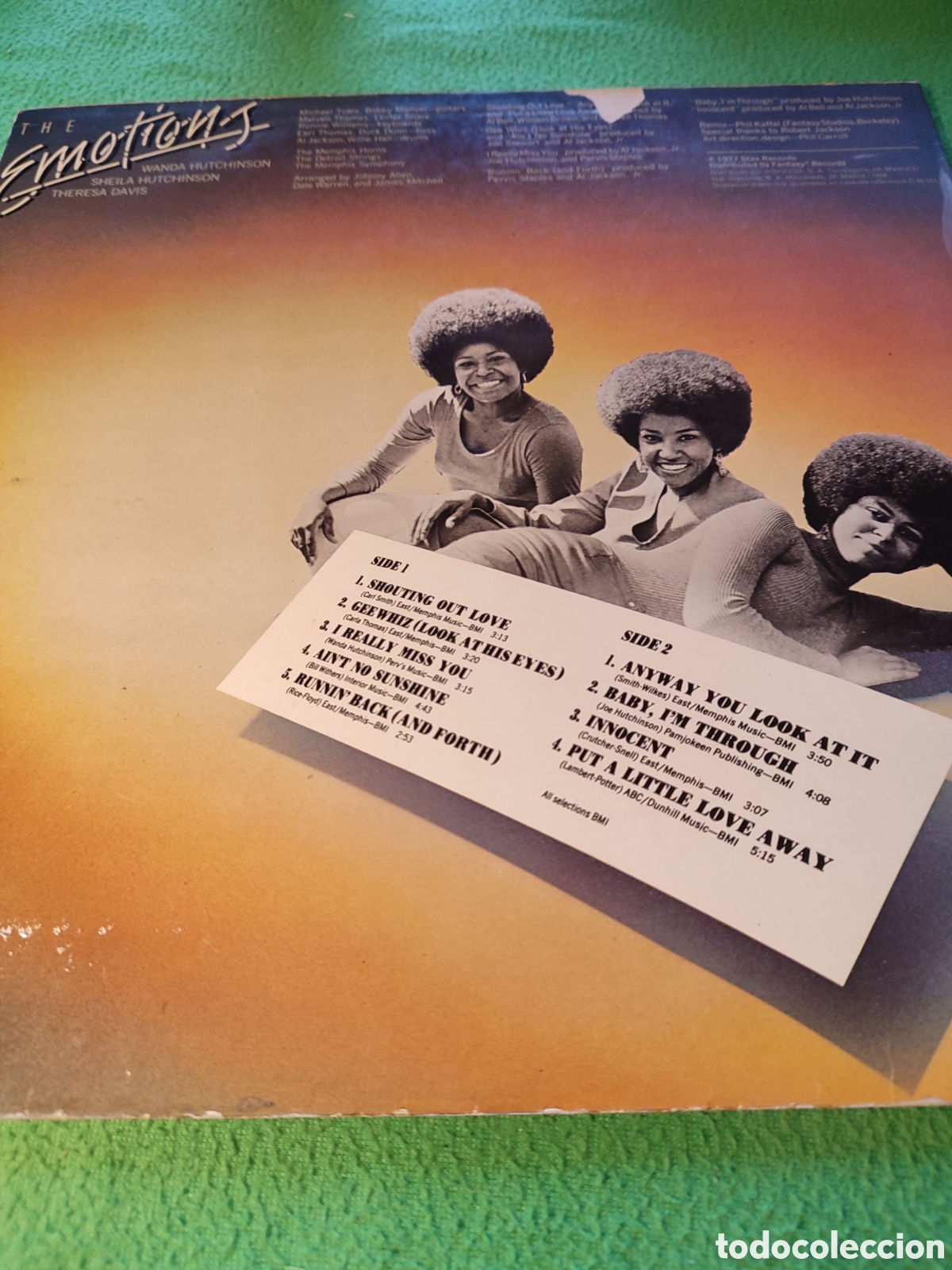 Discos de vinilo: The Emotions - Sunshine vinilo Lp - Foto 2