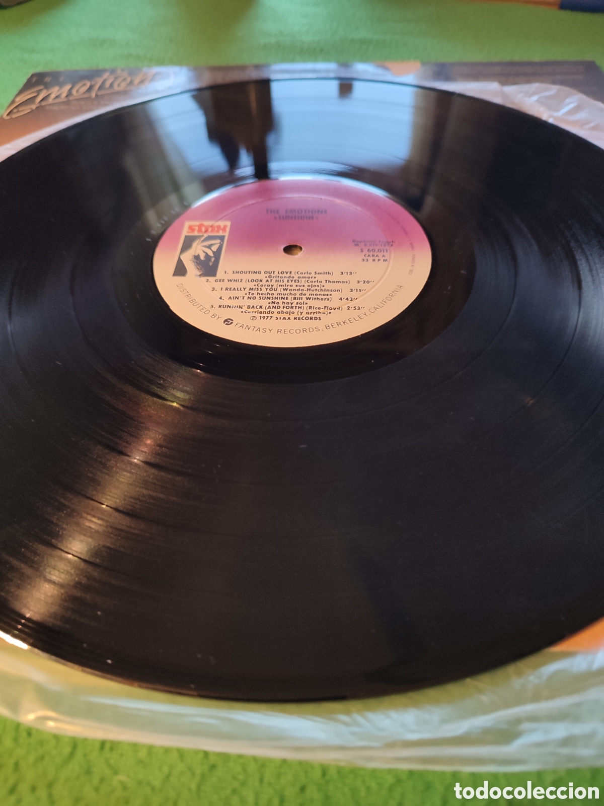 Discos de vinilo: The Emotions - Sunshine vinilo Lp - Foto 3