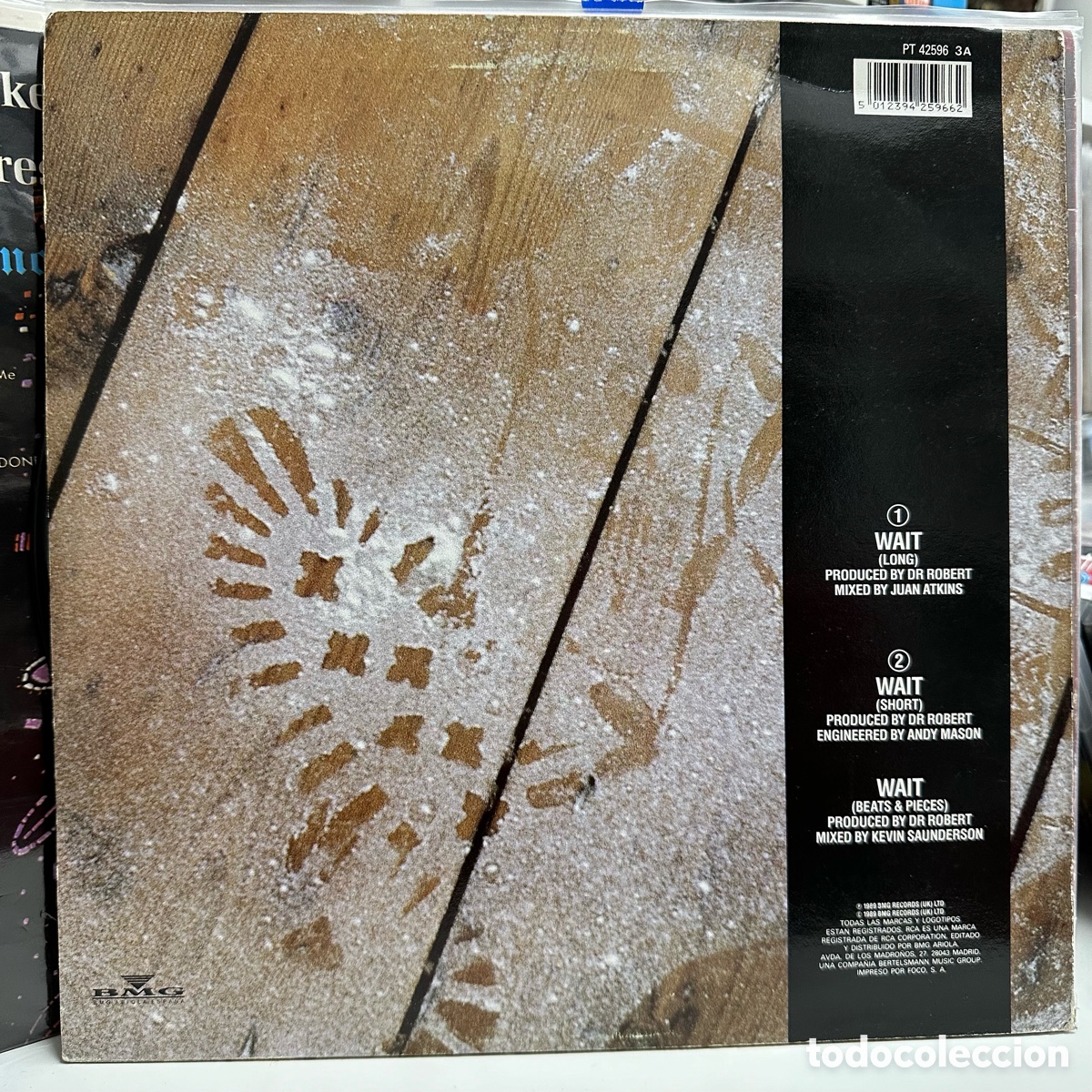 Discos de vinilo: Dr Robert & Kym Mazelle - Wait (12&rdquo;, Maxi) - Foto 2