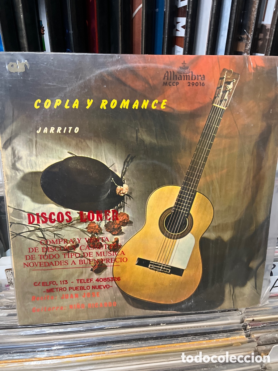 Discos de vinilo: Copla y romance jarrito alhambra - Foto 1