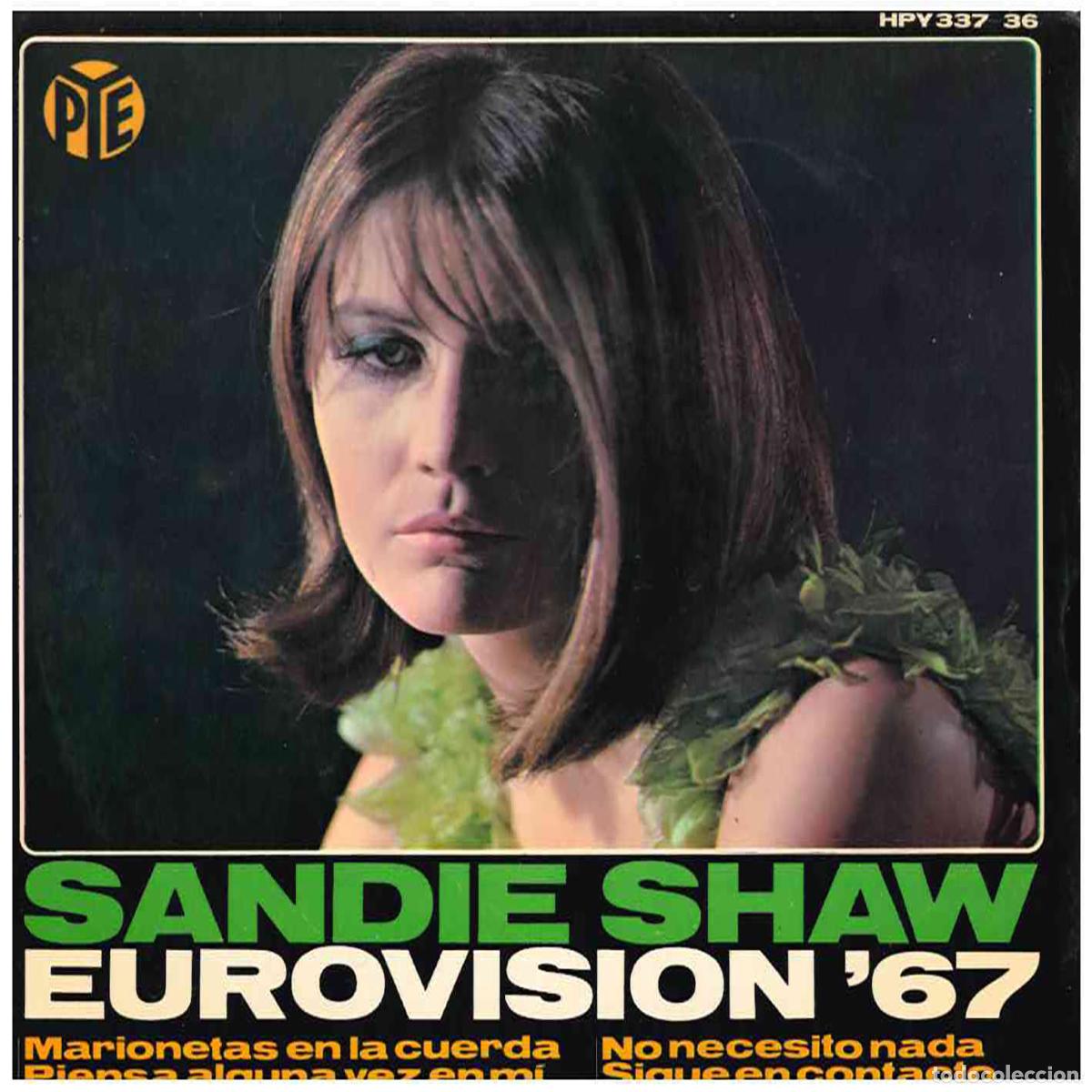 Discos de vinilo: Sandie Shaw &ndash; Eurovisi&oacute;n 67 - Foto 1