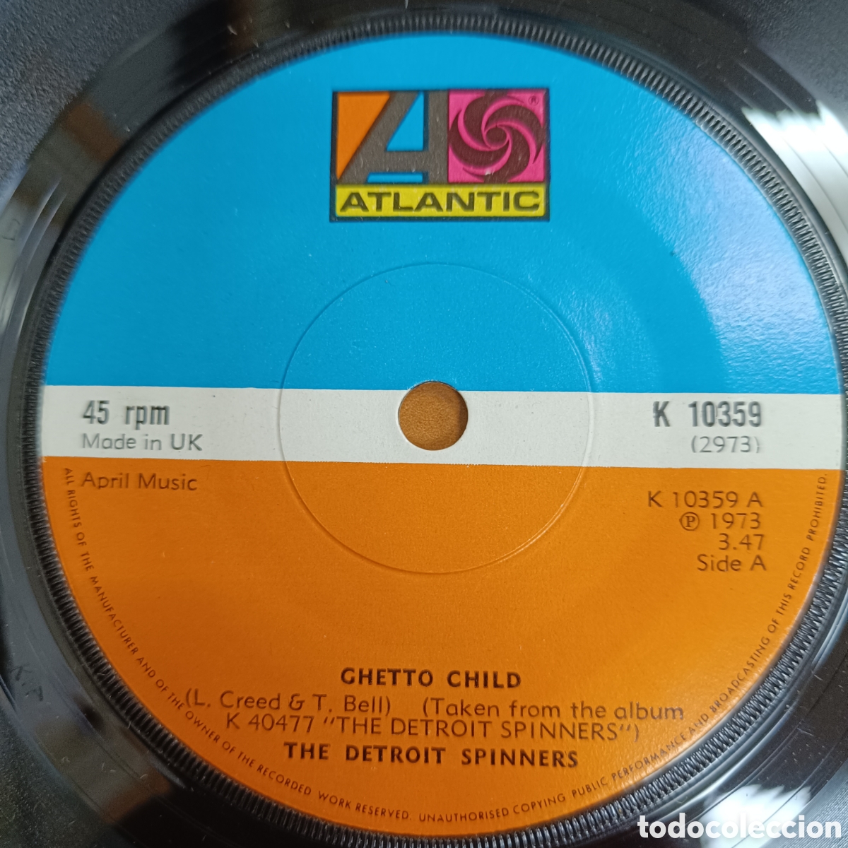 Discos de vinilo: The Detroit Spinners &lrm;&ndash; Ghetto Child - Foto 1