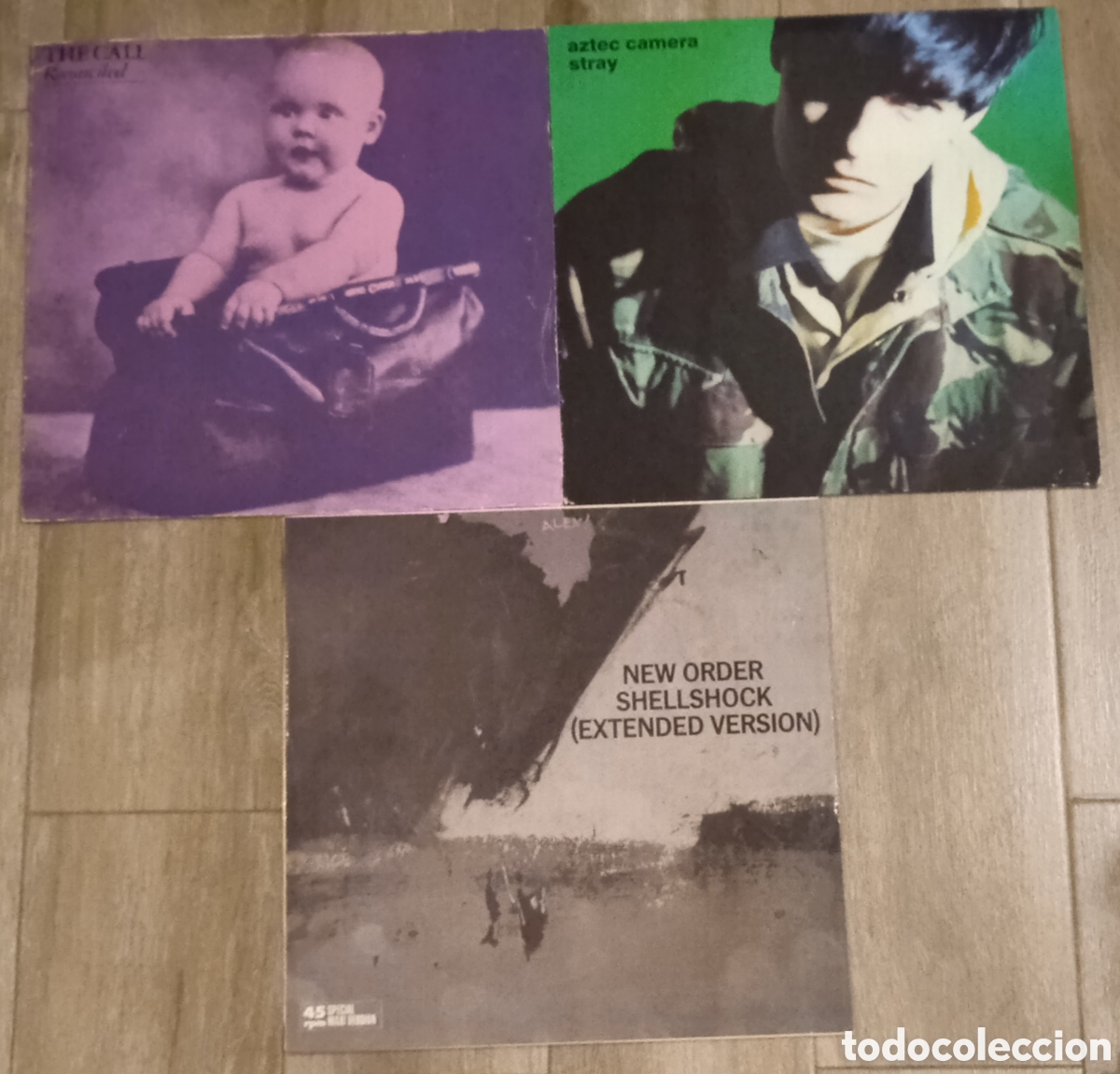 Discos de vinilo: New order, the call, lote 2Lps - Foto 1