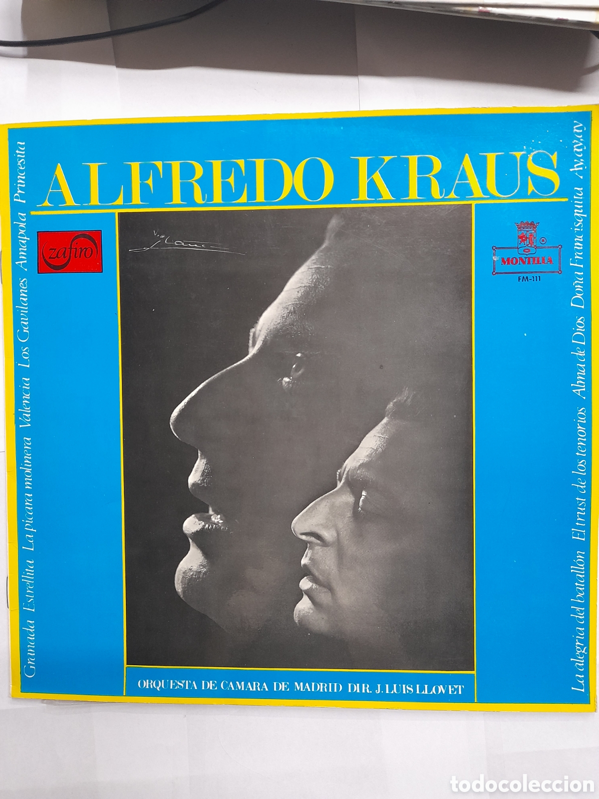 Discos de vinilo: ALFREDO KRAUS. Grandes Canciones de SIEMPRE - Foto 1