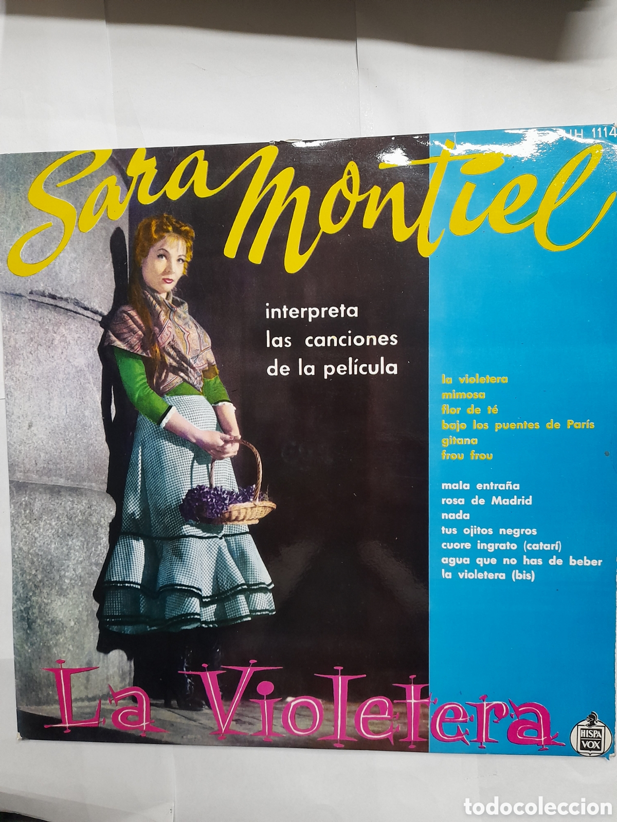 Discos de vinilo: SARA MONTIEL. LA VIOLETERA. - Foto 1