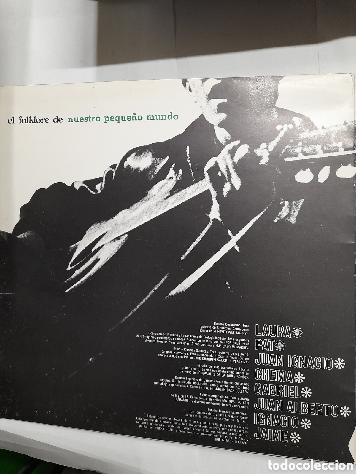 Discos de vinilo: NUESTRO PEQUE&Ntilde;O MUNDO y es Folklore. - Foto 2