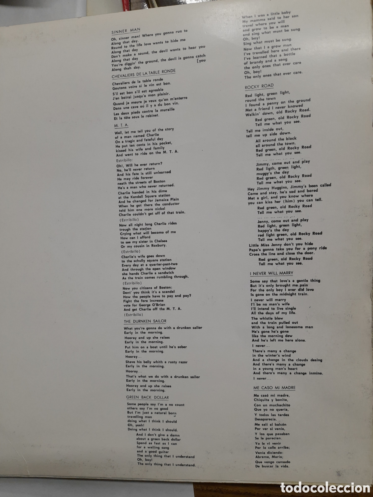 Discos de vinilo: NUESTRO PEQUE&Ntilde;O MUNDO y es Folklore. - Foto 3