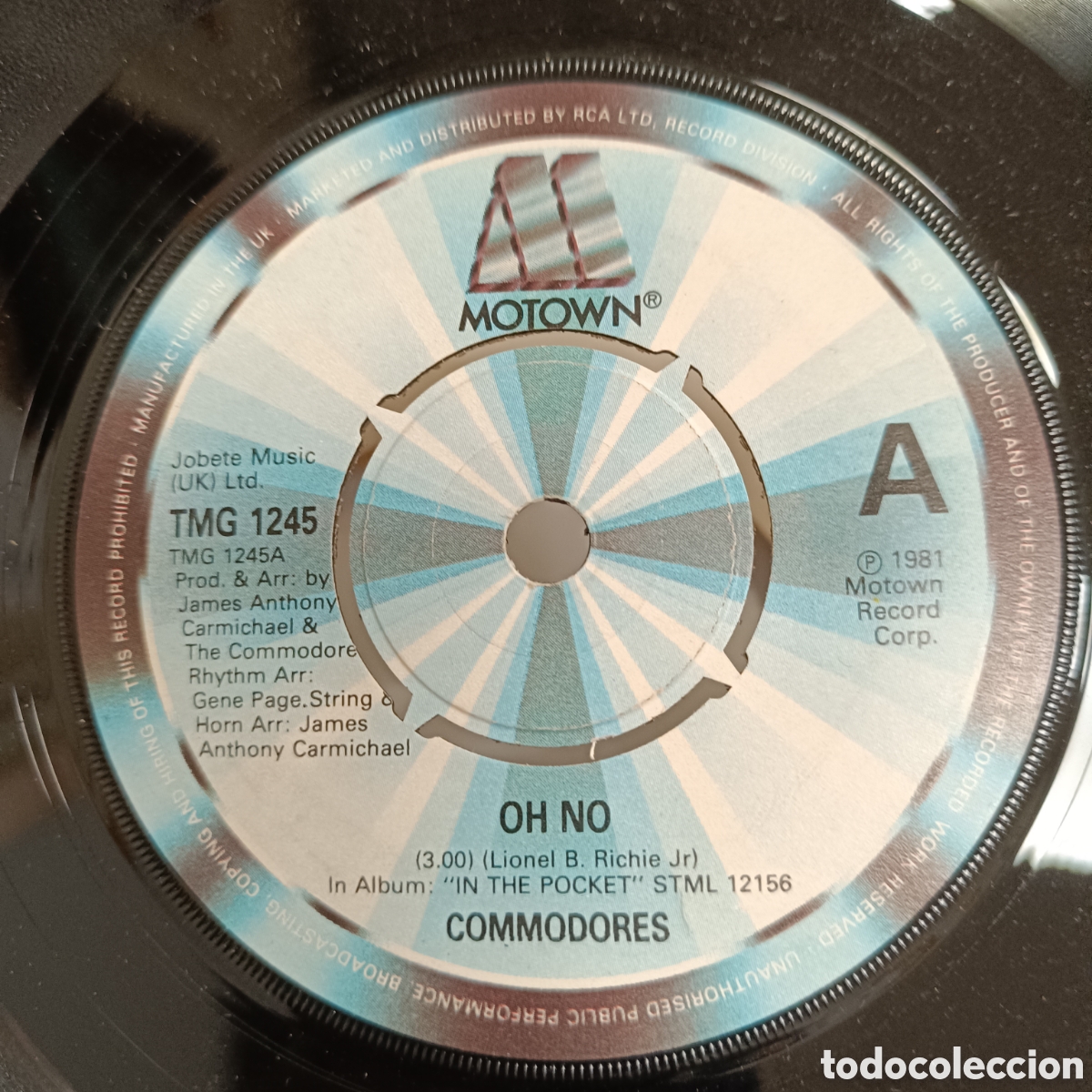 Discos de vinilo: Commodores &ndash; Oh No / Are You Happy - Foto 1