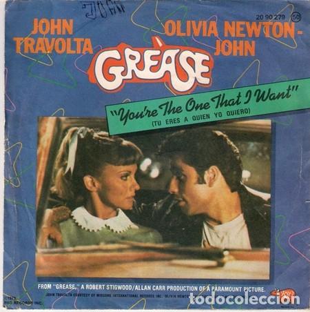 Discos de vinilo: Grease - Tu eres a quien yo quiero - Foto 1