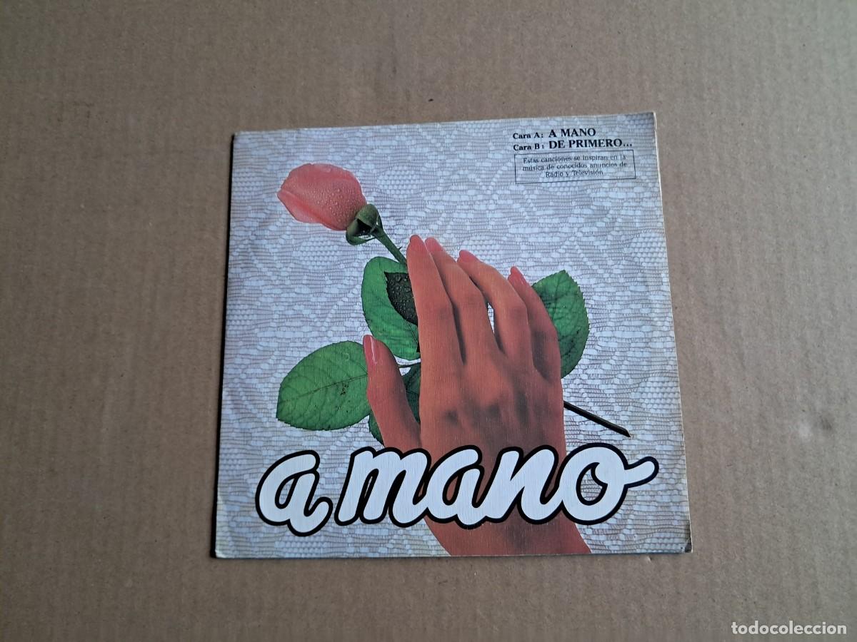 Discos de vinilo: GRUPO CANELA - A MANO SINGLE 1983 - Foto 1