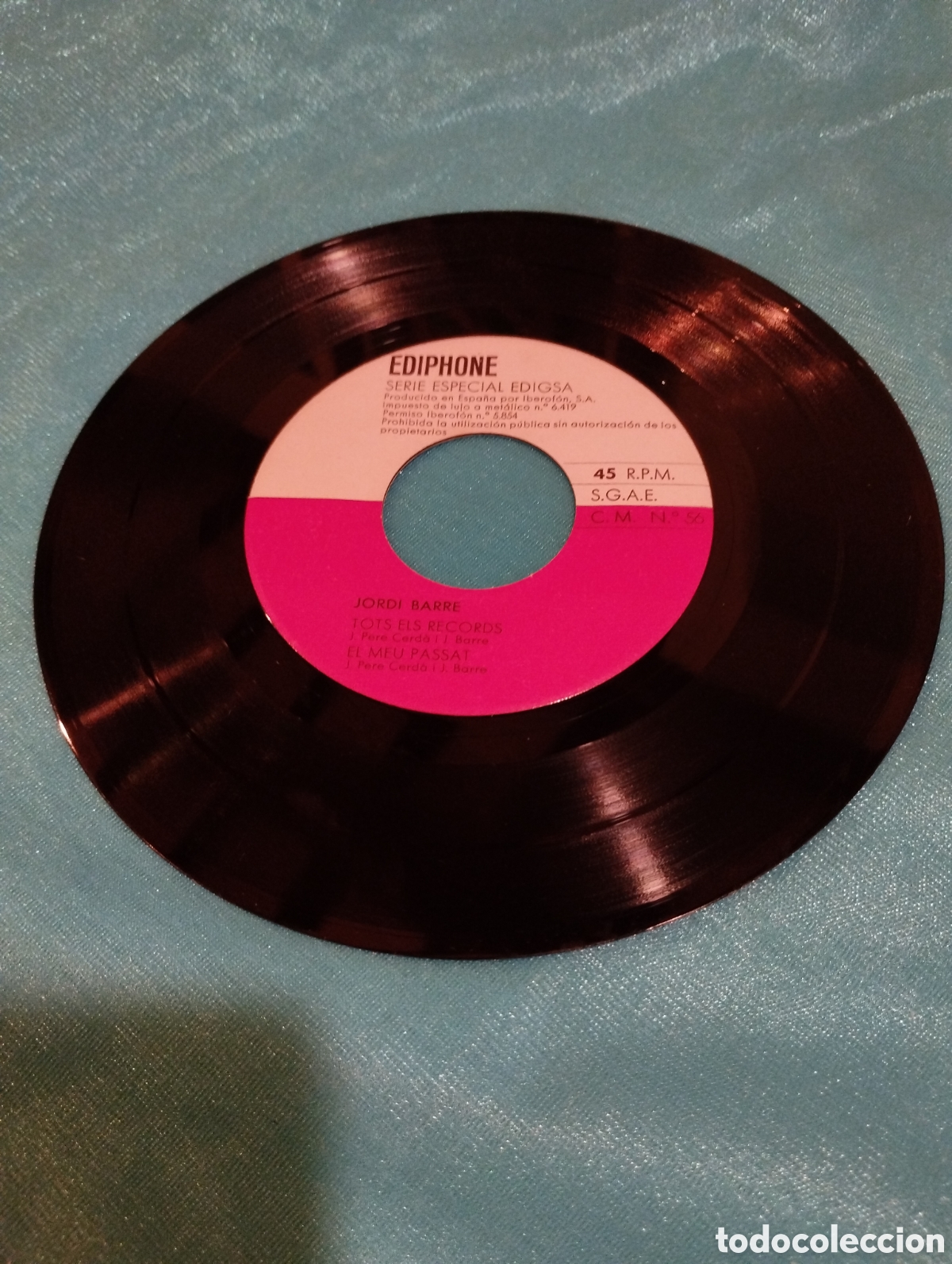 Discos de vinilo: Lote de dos singles Jordi Barre - Foto 4