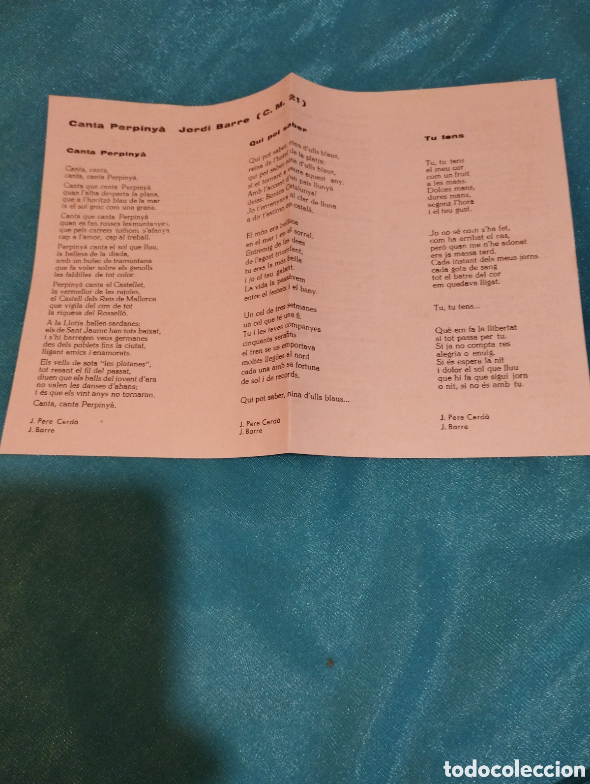 Discos de vinilo: Lote de dos singles Jordi Barre - Foto 5