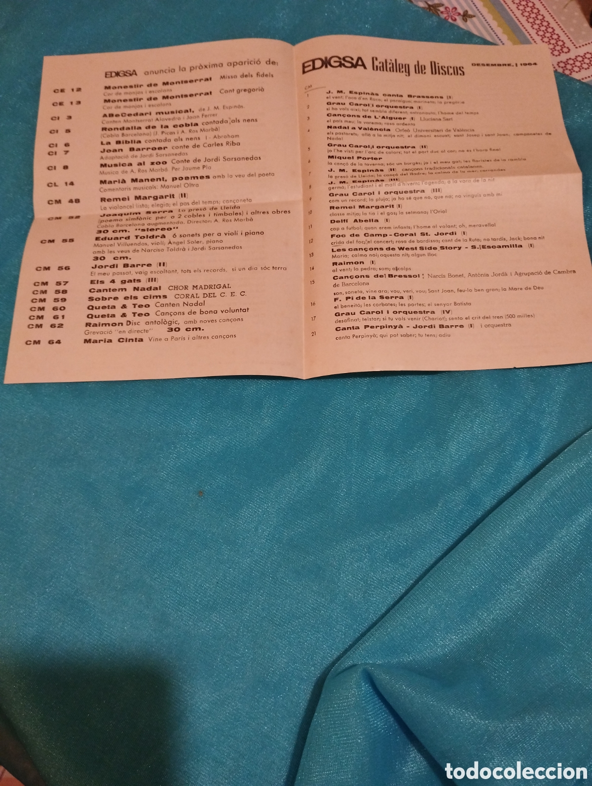 Discos de vinilo: Lote de dos singles Jordi Barre - Foto 9