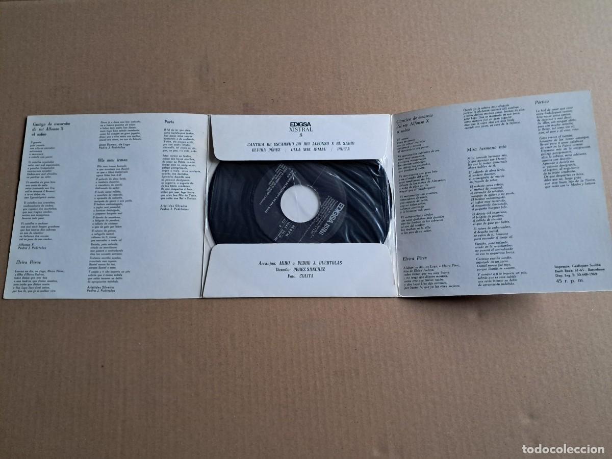 Discos de vinilo: MIRO - MIRO CANTA CANTIGAS DE ESCARNHO E DE MAL DIZER SINGLE 1969 FOLK - Foto 3