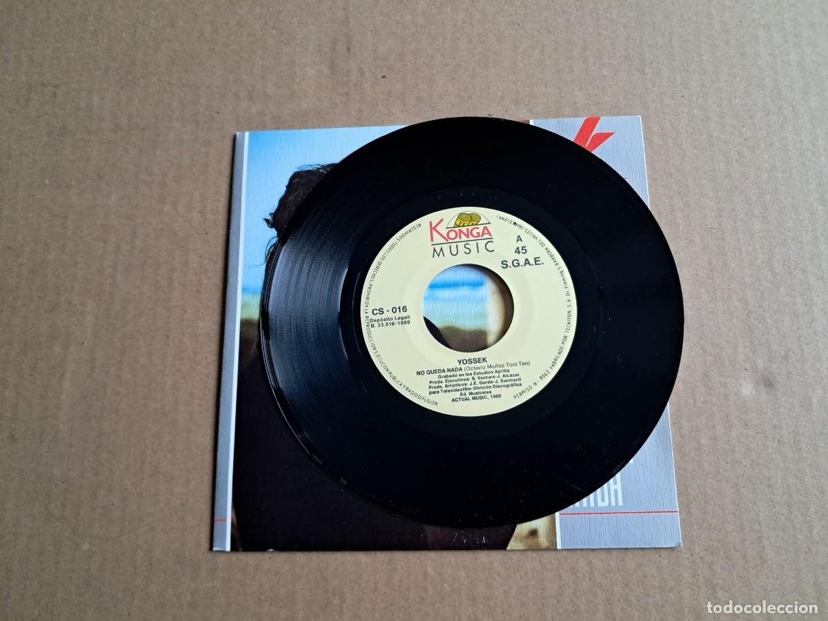 Discos de vinilo: YOSSEK - NO QUEDA NADA SINGLE 1989 - Foto 2