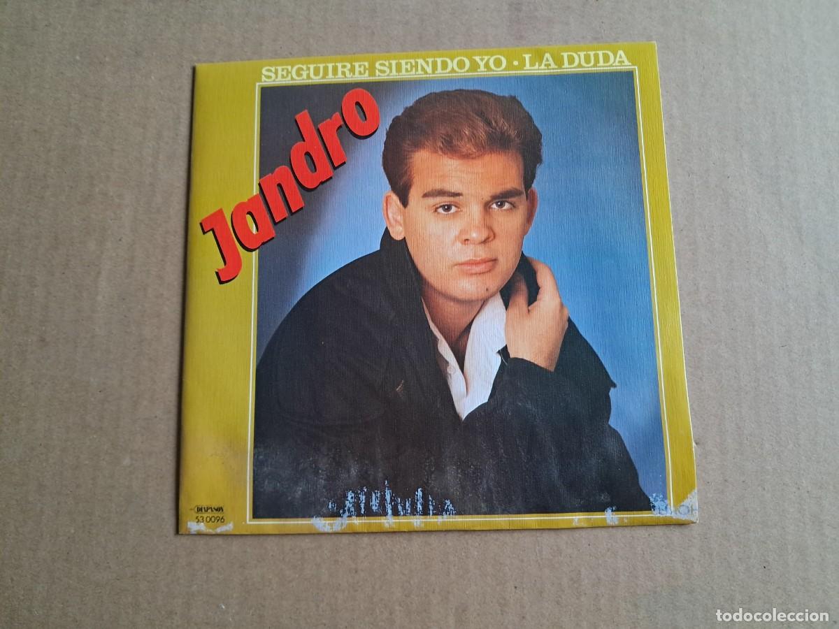 Discos de vinilo: JANDRO - SEGUIRE SIENDO YO SINGLE 1987 - Foto 1