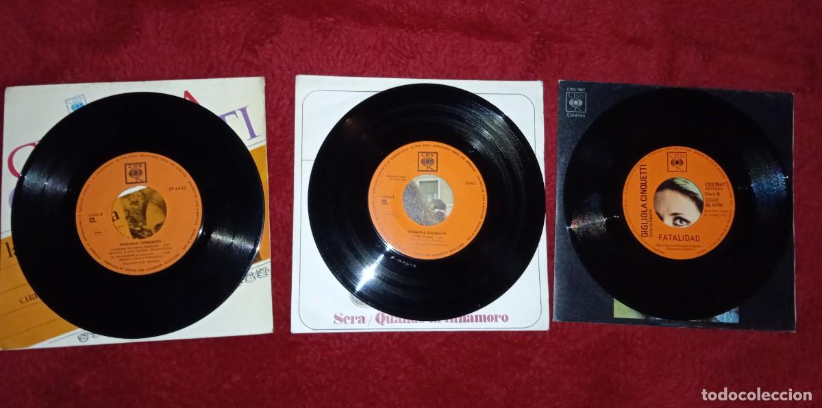 Discos de vinilo: Discos Gigliola CInquetti Ep singles lote - Foto 4
