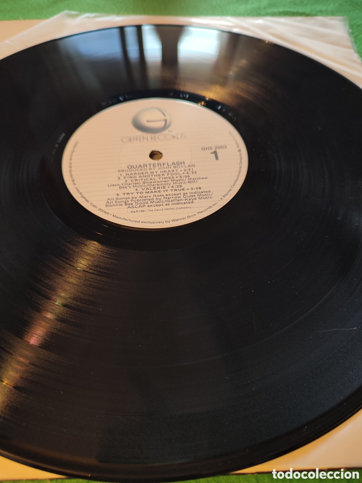 Discos de vinilo: Quarter Flash - Quarter Flash vinilo - Foto 3