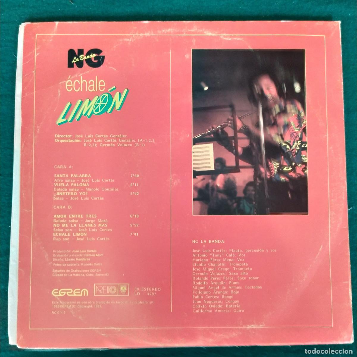 Discos de vinilo: NG La Banda &ndash; &Eacute;chale Lim&oacute;n - Foto 2
