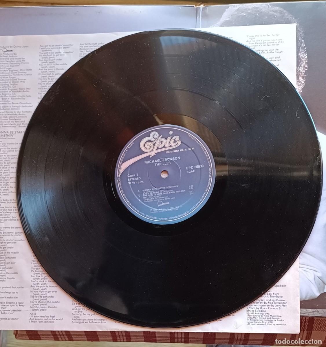 Discos de vinilo: Michael Jackson - Thriller - Foto 2