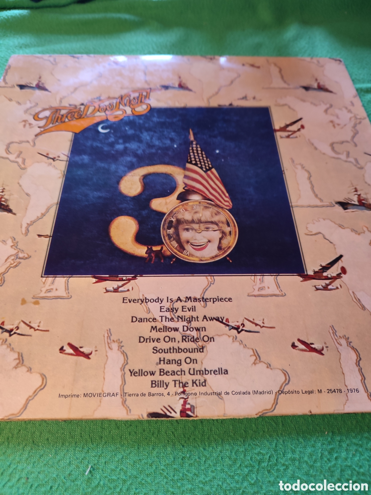 Discos de vinilo: Three Dog Night - Am&eacute;rica Pastime - Foto 3