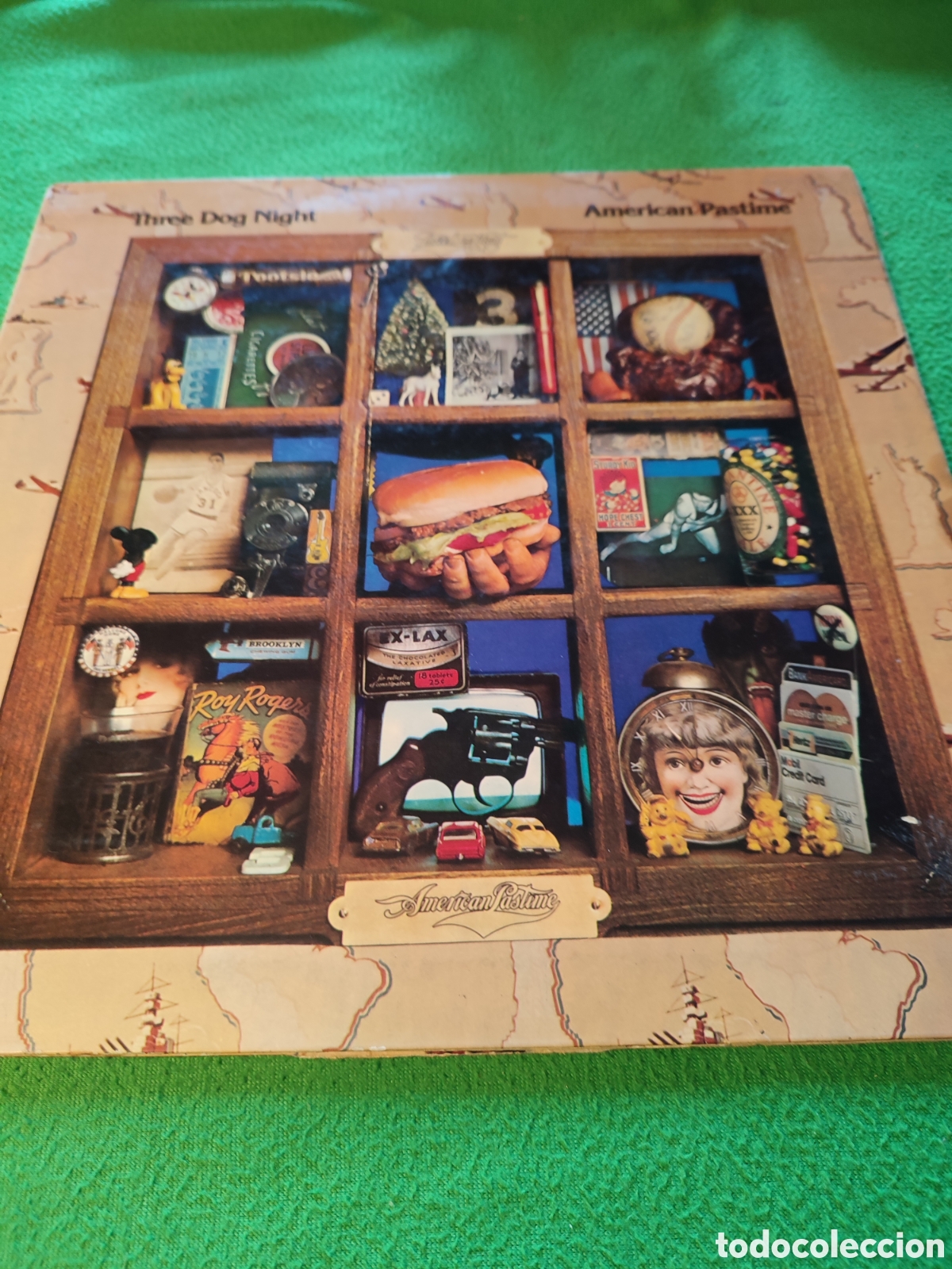 Discos de vinilo: Three Dog Night - Am&eacute;rica Pastime - Foto 1