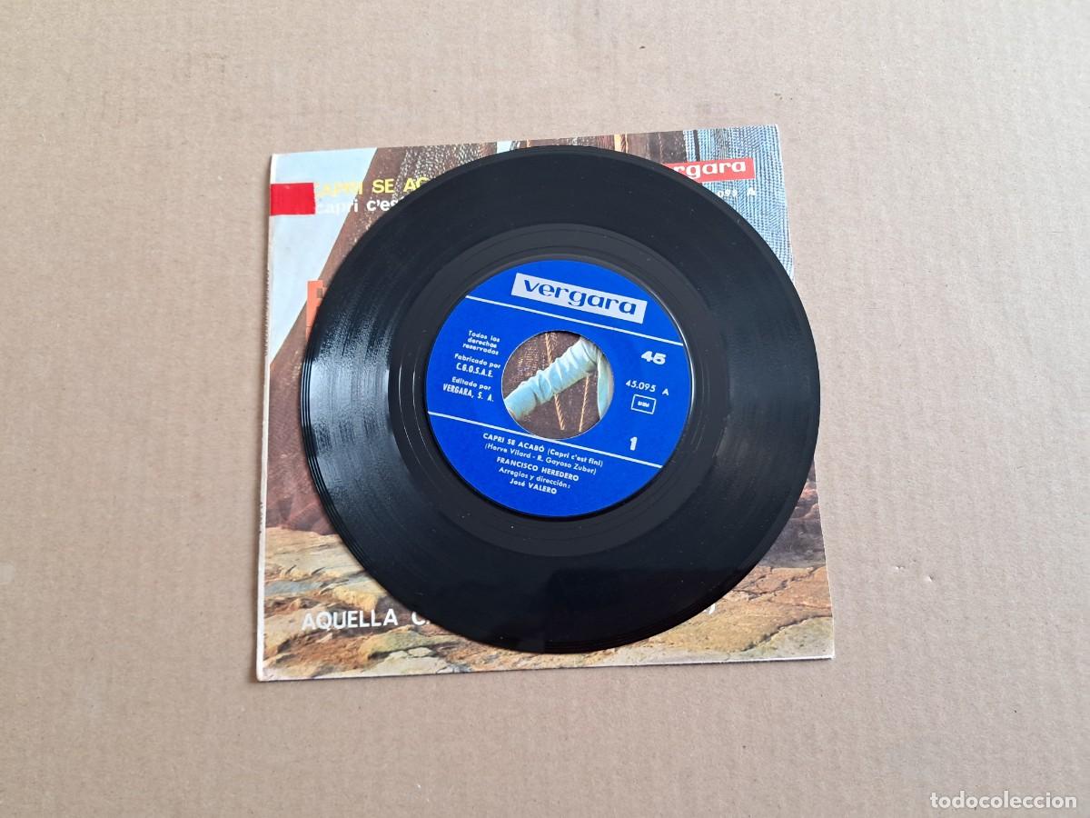 Discos de vinilo: FRANCISCO HEREDERO - CAPRI SE ACABO SINGLE 1965 - Foto 2