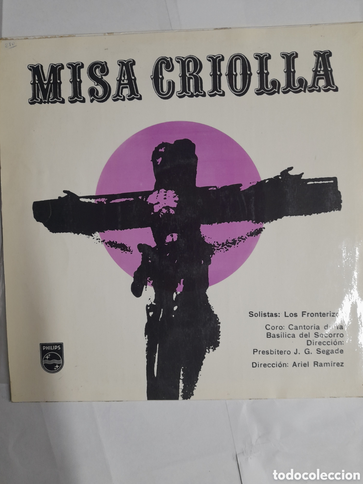 Discos de vinilo: MISA LUBA y MISA CRIOLLA. 1964 - Foto 2