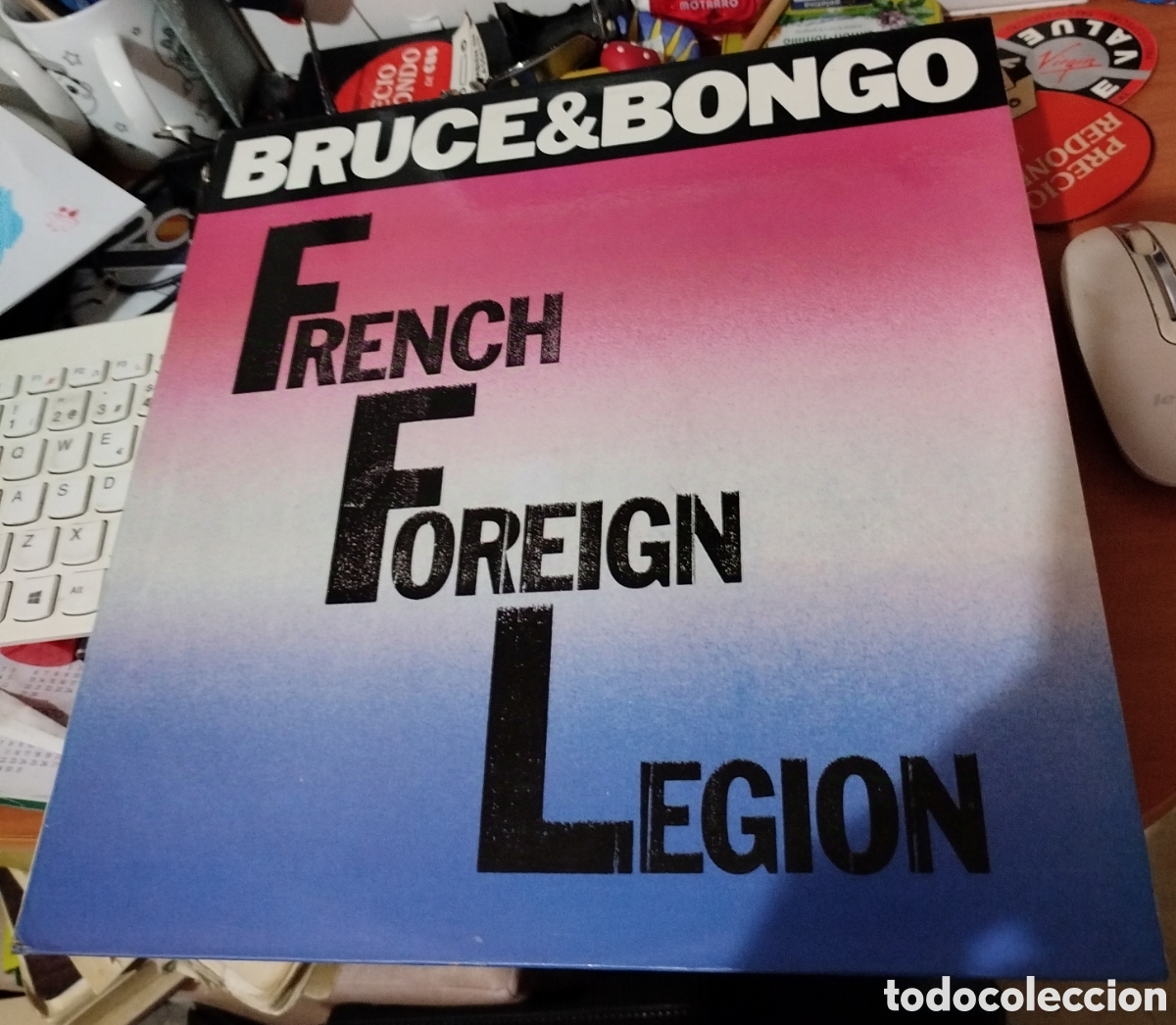 Discos de vinilo: Bruce & Bongo &ndash; French Foreign Legion. - Foto 1