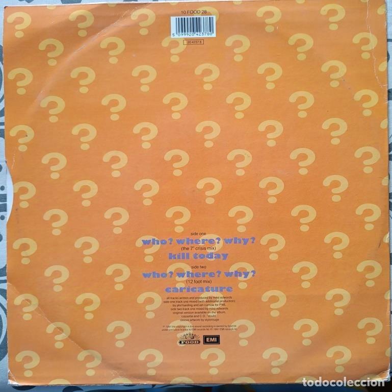 Discos de vinilo: JESUS JONES Who?Where?Why? - Foto 2