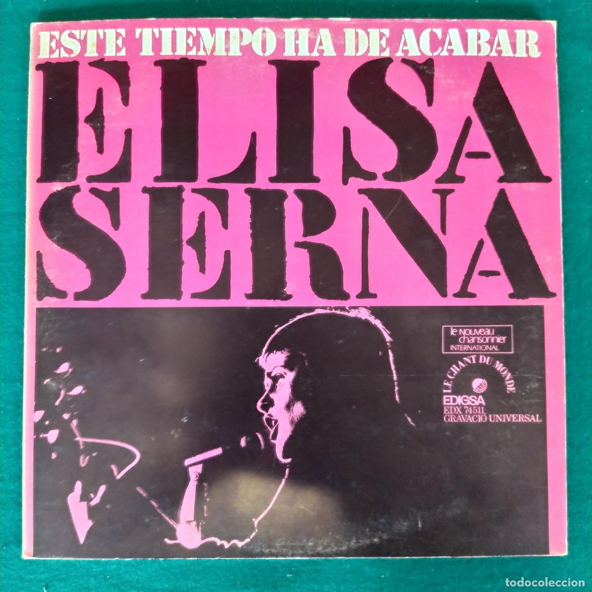 Discos de vinilo: Elisa Serna &ndash; Este Tiempo Ha De Acabar - Foto 1