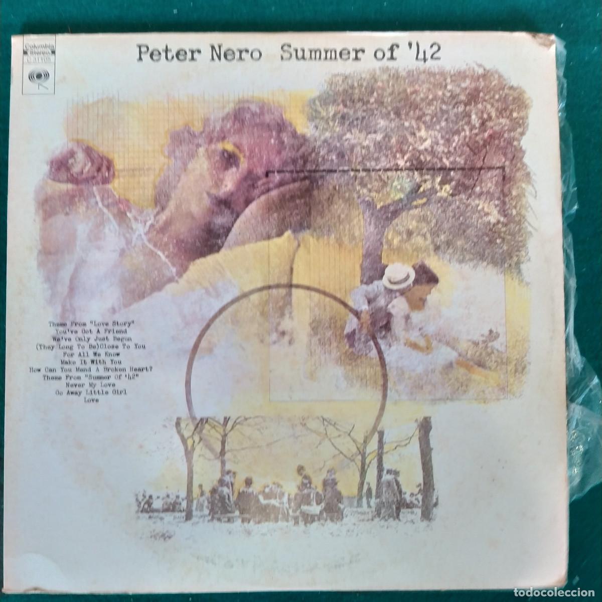 Discos de vinilo: Peter Nero &ndash; Summer Of 42 - Foto 1